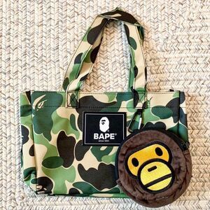 Bundle of 2 A bathing ape bape baby Milo tote shoulder bag